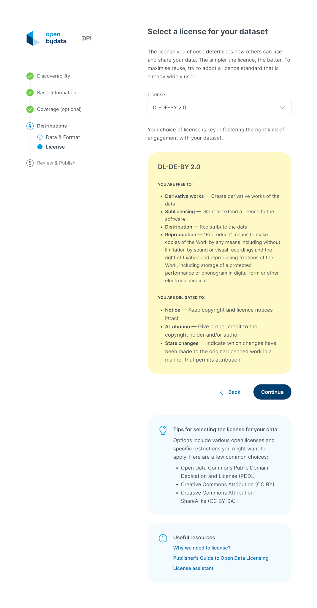 Distribution – License